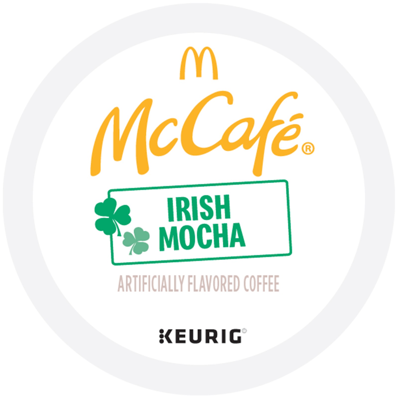 McCafe Irish Mocha, Keurig Single Serve K-Cup Pods, Flavored Coffee, 96 Count