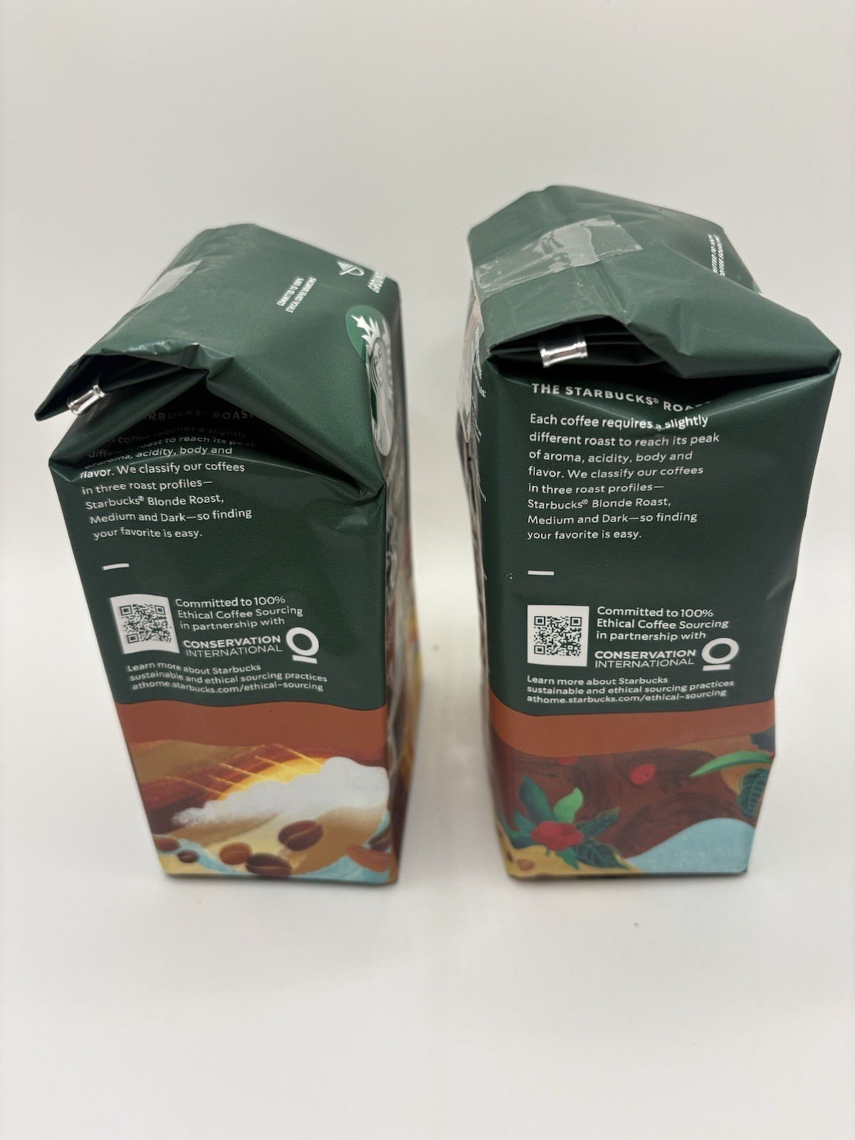 Starbucks House Blend & Breakfast Blend Ground Coffee Medium Roast BB: 9/21/2026