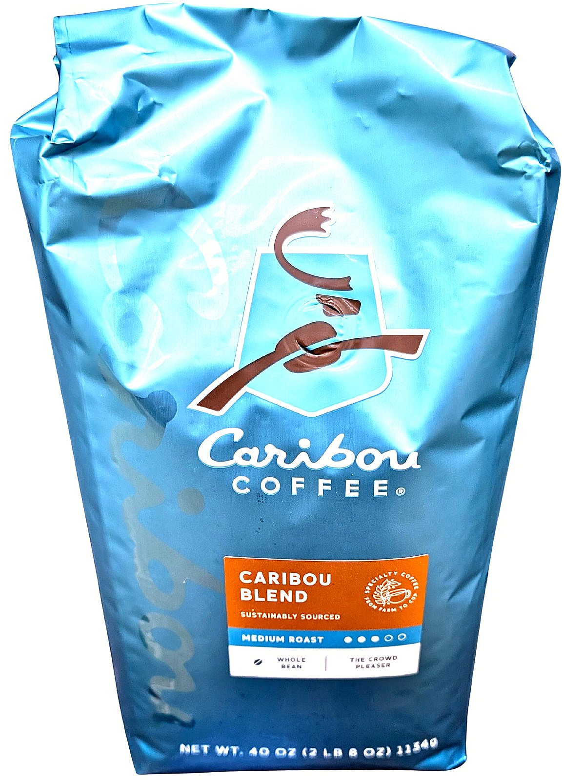 Caribou Coffee Whole Bean Caribou Blend 40 Oz EXP 06/2026