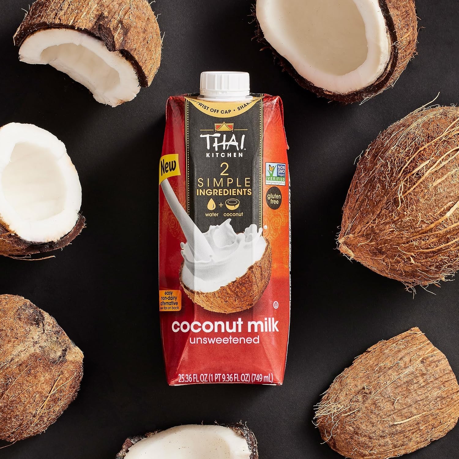 Gluten Free Coconut Milk, , Non GMO, 25.36 fl oz x 6