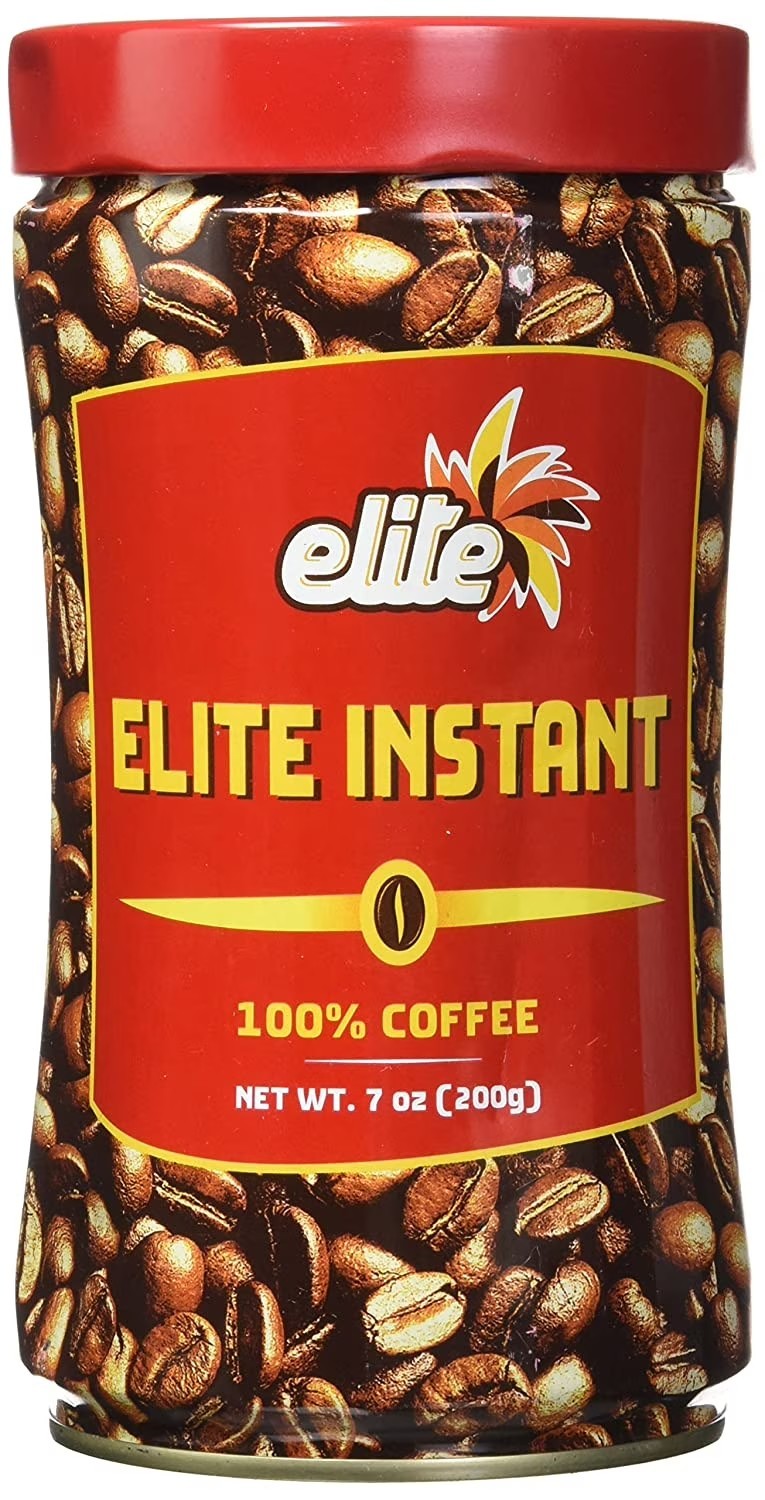 2 Pack Elite Instant Pure Coffee, 7ounce Tin…