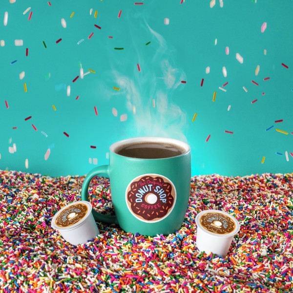 The Original Donut Shop, Decaf, Keurig K-Cup Pods, Medium Roast Coffee, 96 Count