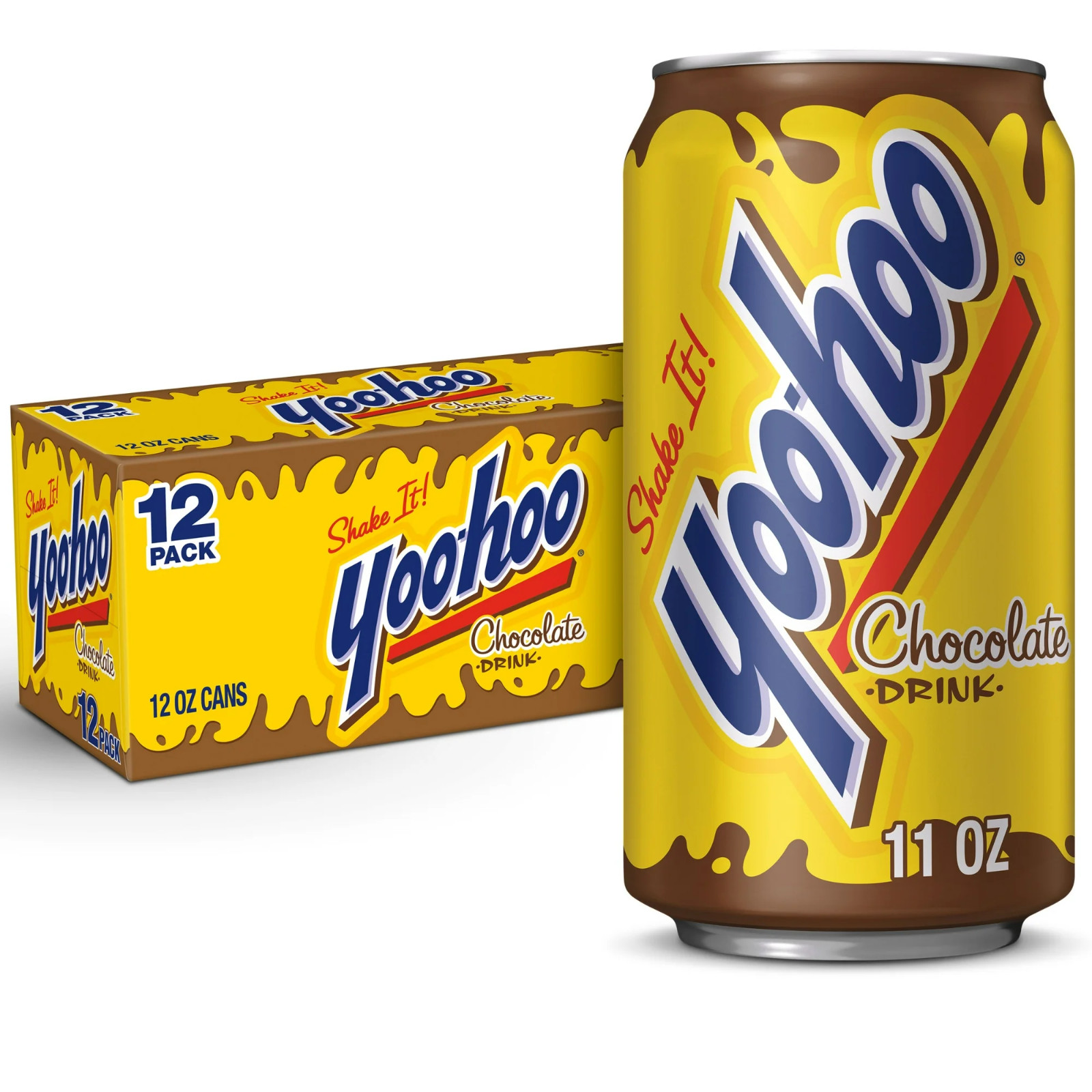 Yoo-hoo Chocolate Drink, 11 Fluid Ounce, 12 Pack Cans