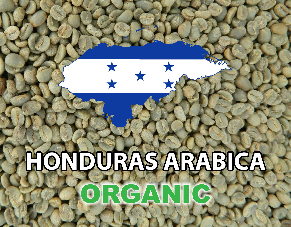 5 LBS HONDURAS HONDURAN FRESH UNROASTED GREEN COFFEE BEANS – ORGANIC ARABICA