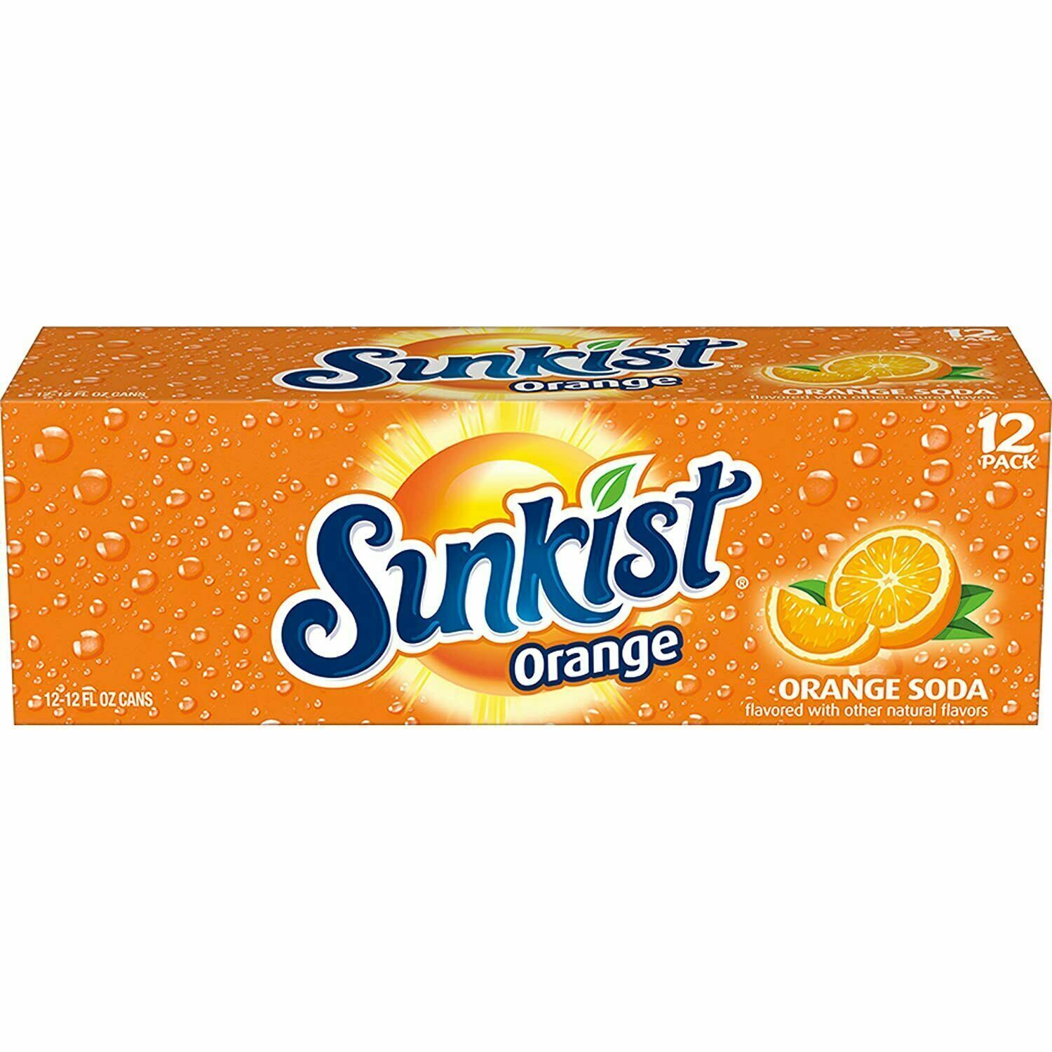Pick 1 Sunkist Soda Pop 12 Pk Orange/Mango Orange/Cherry Limeade/Berry Limeade