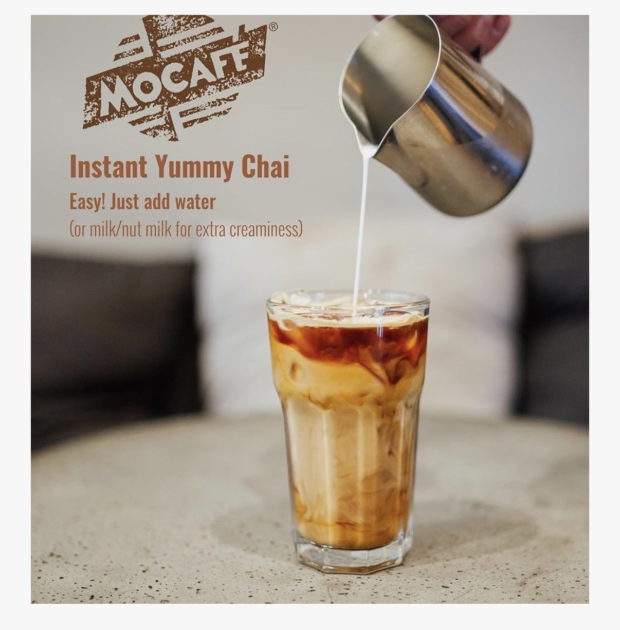 MOCAF White Classic Tea Mix – Adults, Young Adults 48 Ounce (Pack of 1)