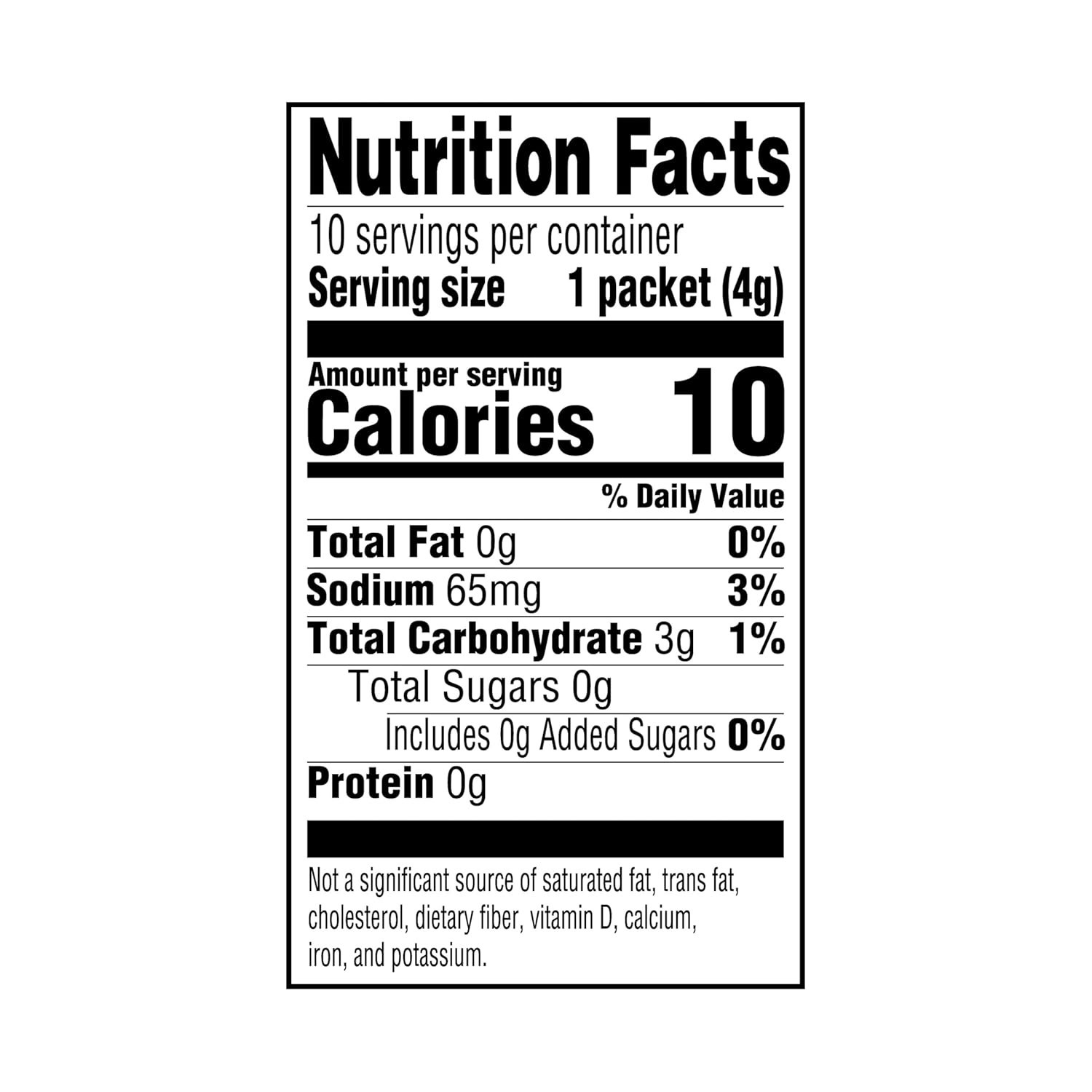 Ready-to-Serve Lemonade Drink Mix – 10 Packets, -Friendly & Sweetened
