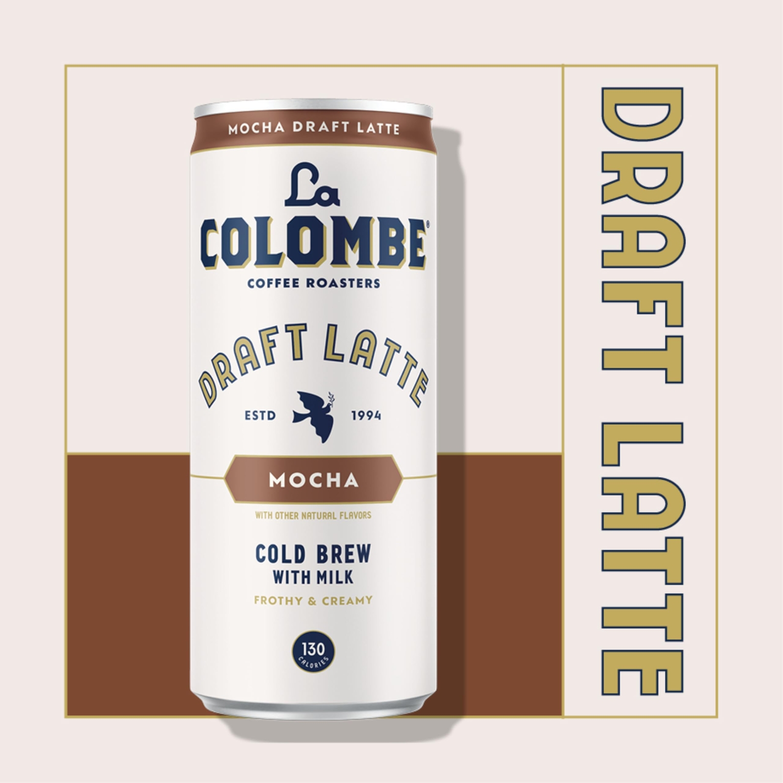 La Colombe Mocha Draft Latte – 9 Fluid Ounce 4 Count – Cold-Pressed Espresso …
