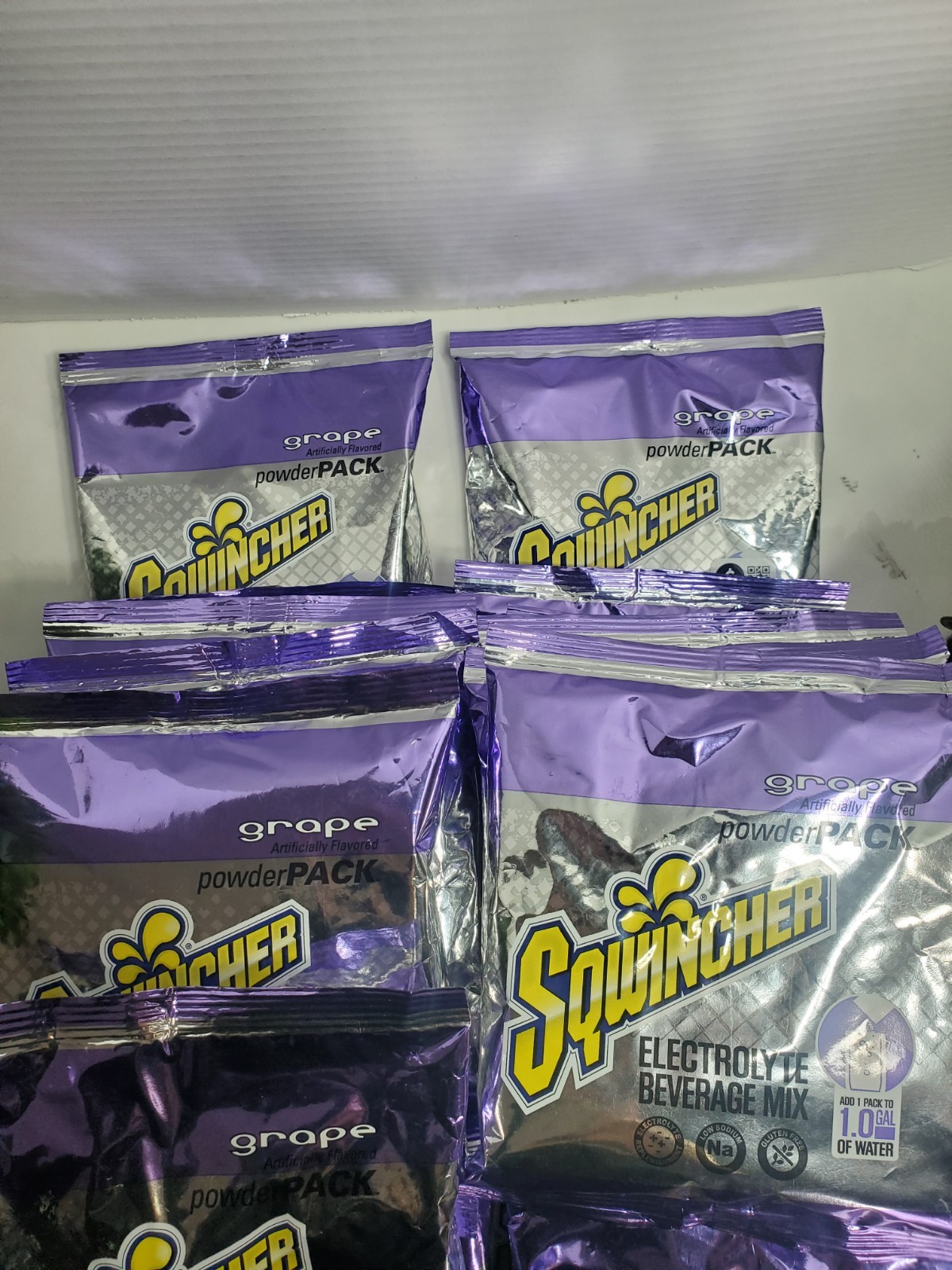 Sqwincher 159016006 Sports Drink Mix Powder 9.5 Oz. Grape 🍇 Lot of 20 ~ New
