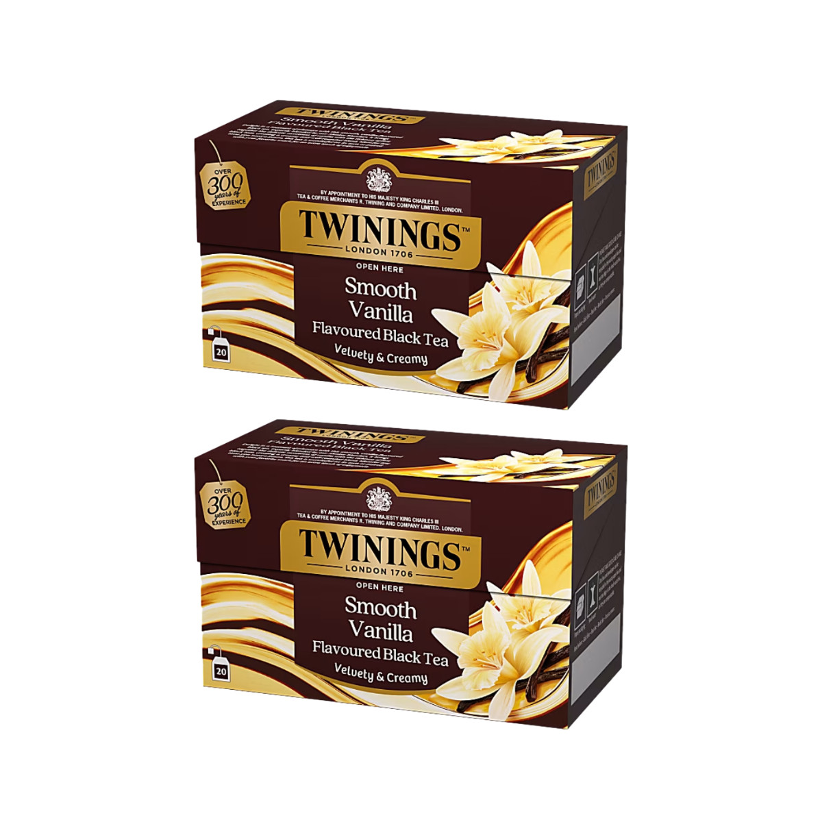 Twinings Smooth Vanilla Black Tea 20 Bags Choose 1 2 5 10 15 Packs