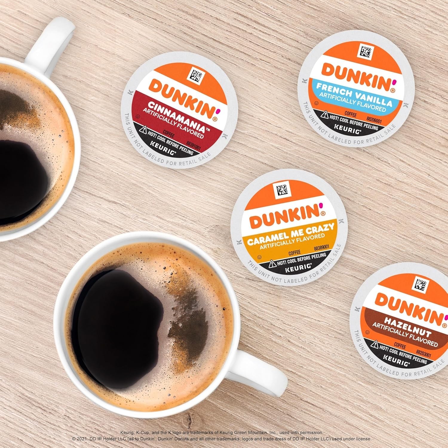 Dunkin’ Mixed Flavor Coffee Variety Pack 60 Keurig K-Cup Coffee Pods