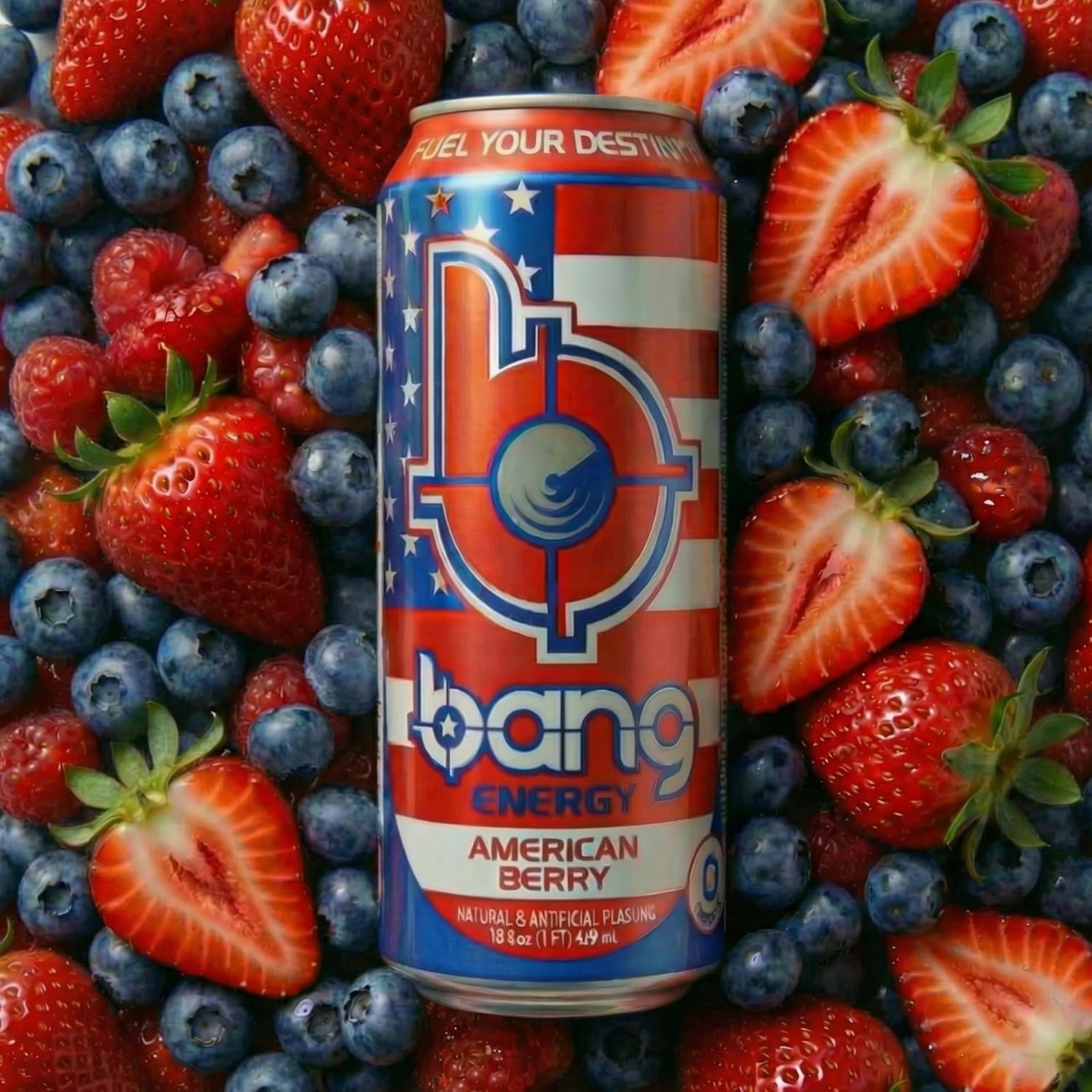 Bang Energy 6‑Flavor Sampler or 12‑Can Variety Pack – American Berry & More