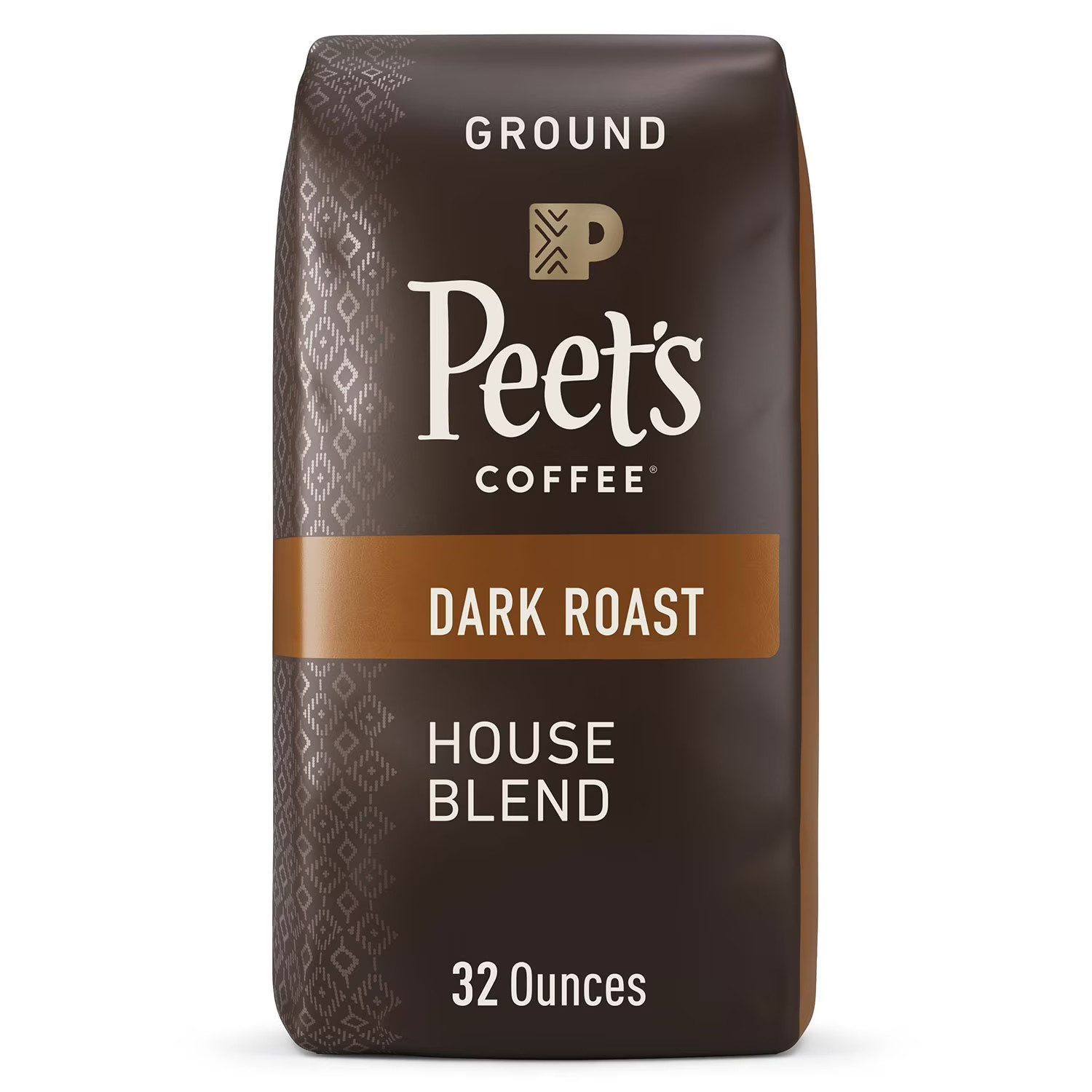 Peet’s Coffee Ground Dark Roast, House Blend 32 oz.