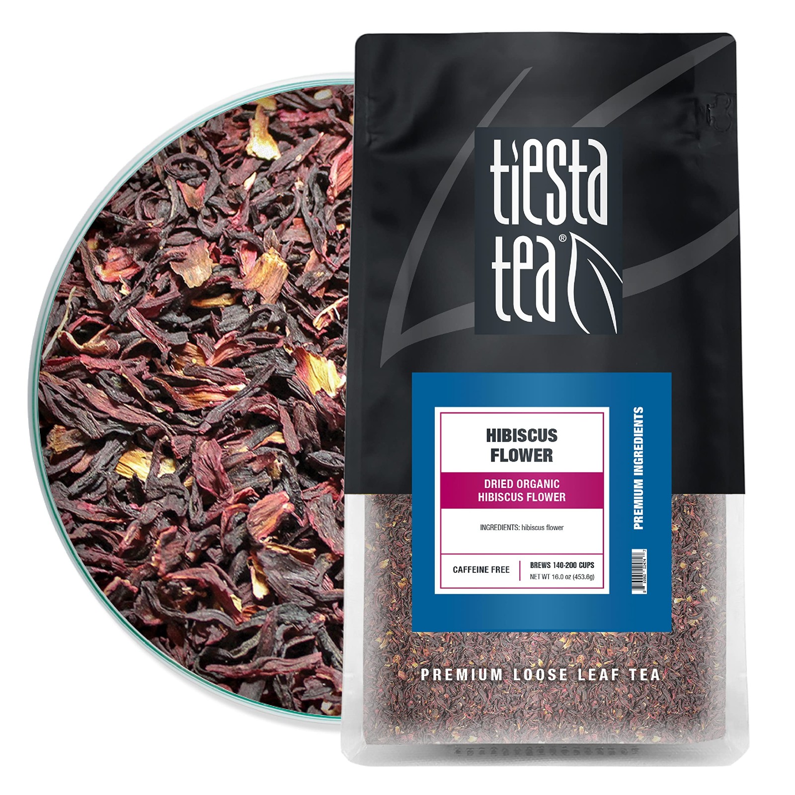 Tiesta Tea – Dried Hibiscus, Loose Leaf, Cut & Sifted Hibiscus Flower, Premiu…
