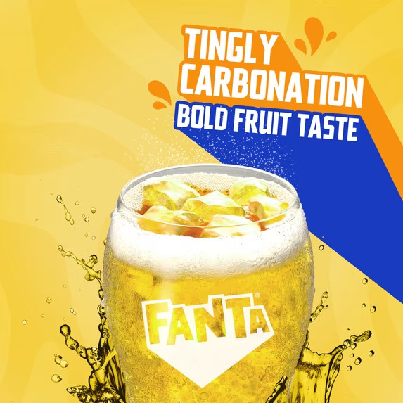 Fanta Pineapple Soda Pop Fridge Pack, 12 fl oz, 12 Pack Cans Free Shipping.