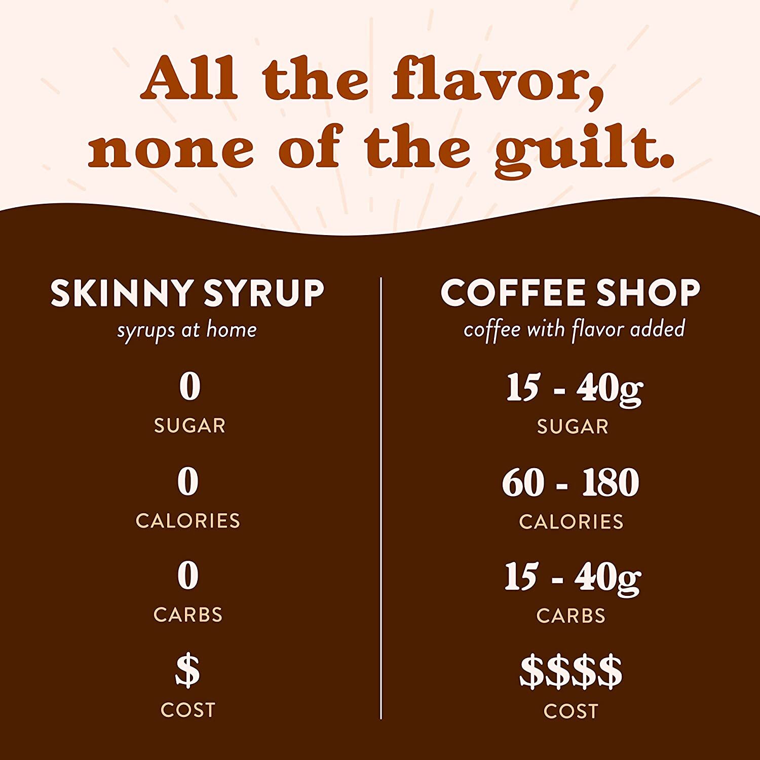 Jordans Skinny Syrup NO SUGAR Coffee Flavoring Water Enhancer BULK DISCOUNTS