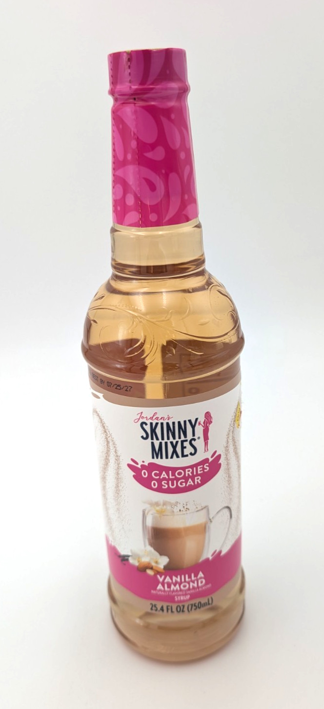 Jordan’S Skinny Mixes Sugar Free Coffee Syrup, Vanilla Almond Coffee Flavoring S