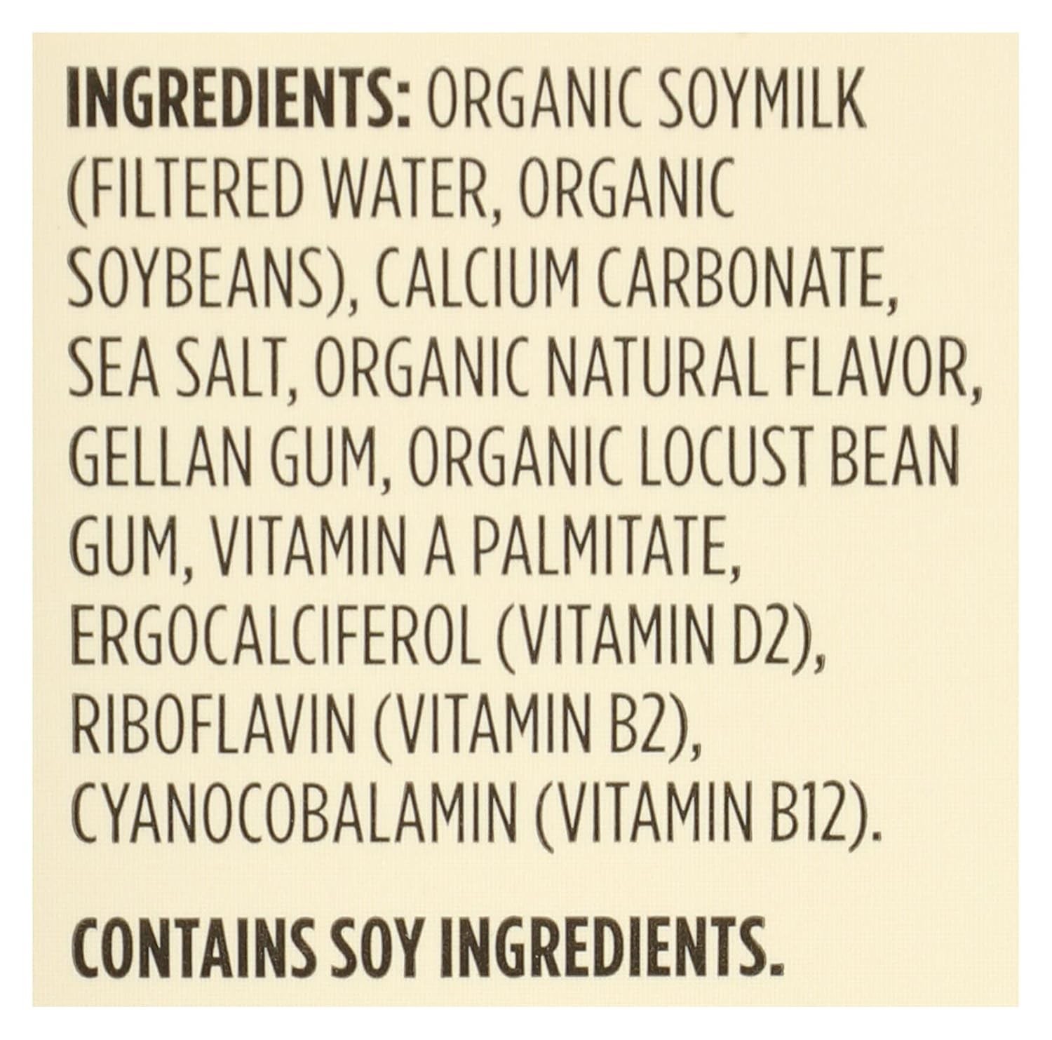 365 by Whole Foods Market, Organic Unsweetened Soy Beverage, 32 Fl Oz Pack of 2