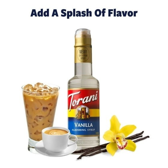 2 pack Torani Original Vanilla Syrup, 12.7 fl oz
