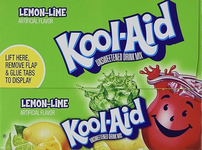 Kool-Aid Lemon Lime Soft Drink Mix | ( Pack of 48 )