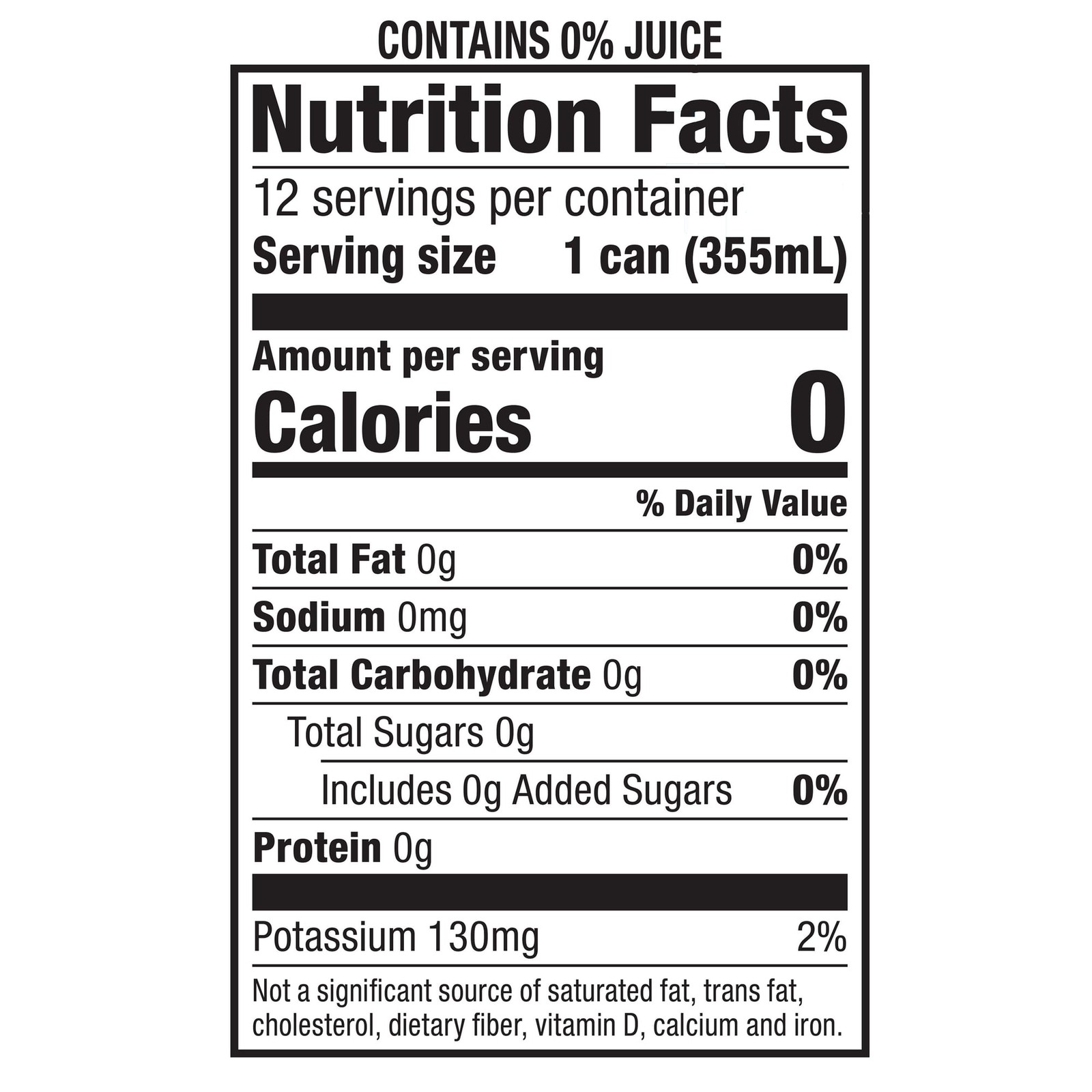 Clear American Black Cherry Sparkling Water, 12 fl oz, 12 Count