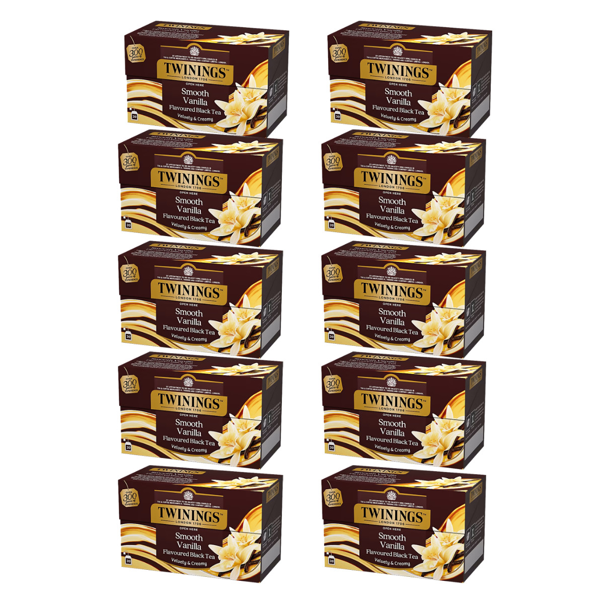 Twinings Smooth Vanilla Black Tea 20 Bags Choose 1 2 5 10 15 Packs