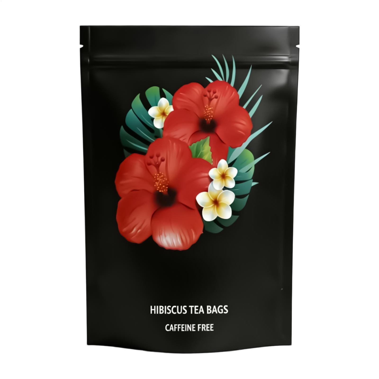 PiPi Tea Organic Hibiscus Tea Bags – Caffeine Free Herbal Tea Rich in Antioxi