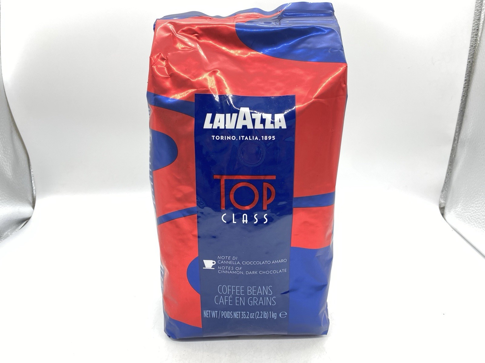 Top Class Whole Bean Coffee Blend, Medium Espresso Roast Bag, 2.2 Pound