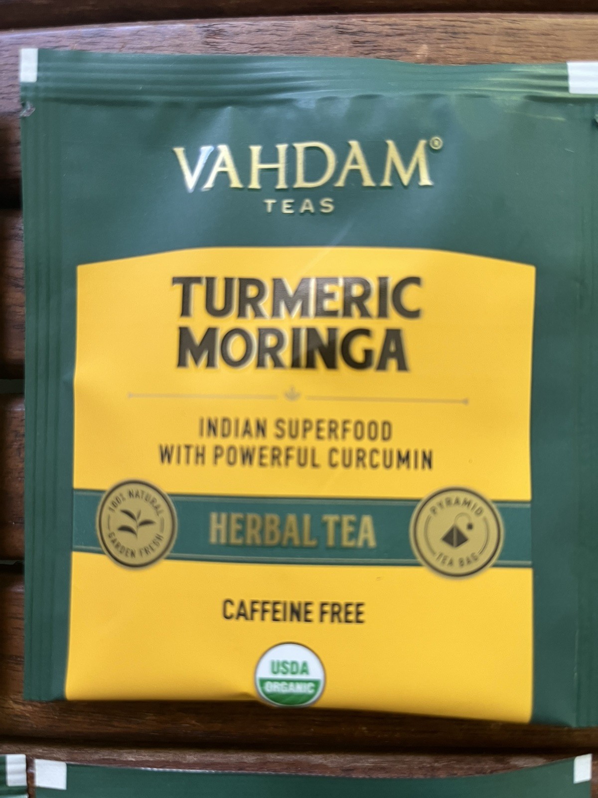 Vahdam India Infusions Turmeric Herbal Tea – Variety 4 Pack *Great to try them*