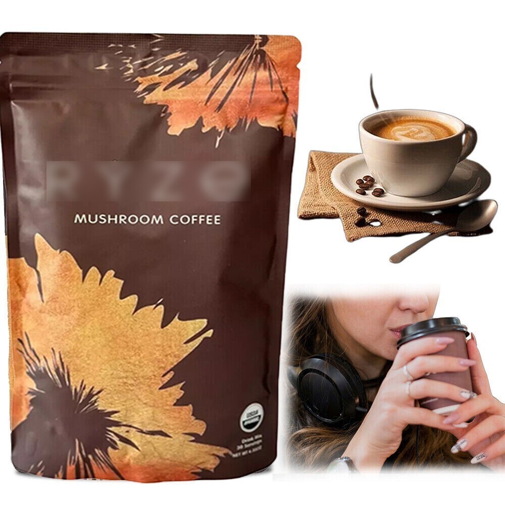 2026 New Mushroom Coffee Organic Coffee 30 Servings in one Pack – No odor US