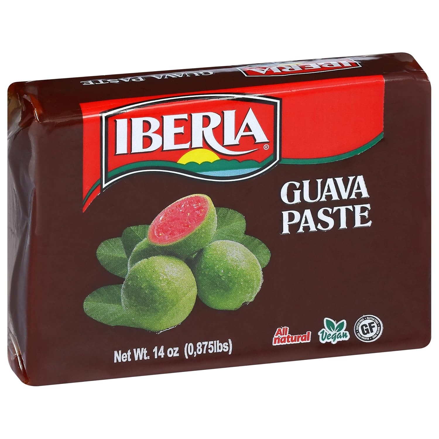Guava Paste, 14 oz, All Natural, Vegan, Gluten Free, Halal, Kosher Guava
