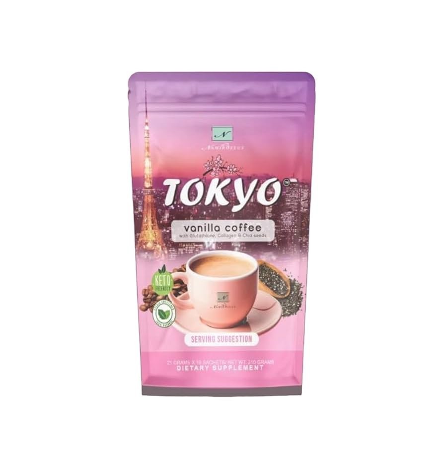 Namiroseus TOKYO Vanilla Coffee 21g x 10 Sachets (Authorized US Seller)
