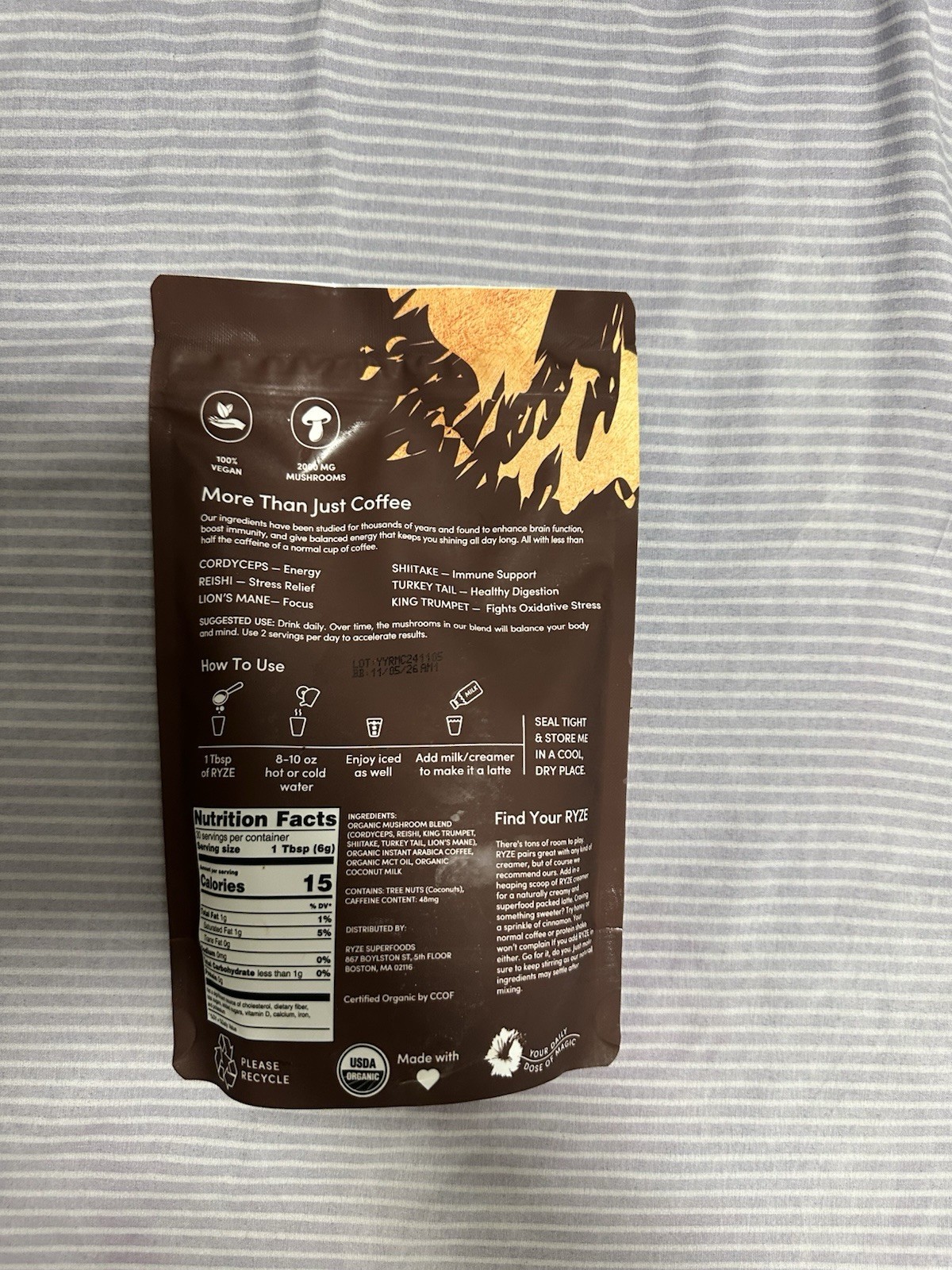 Ryze Mushroom Coffee