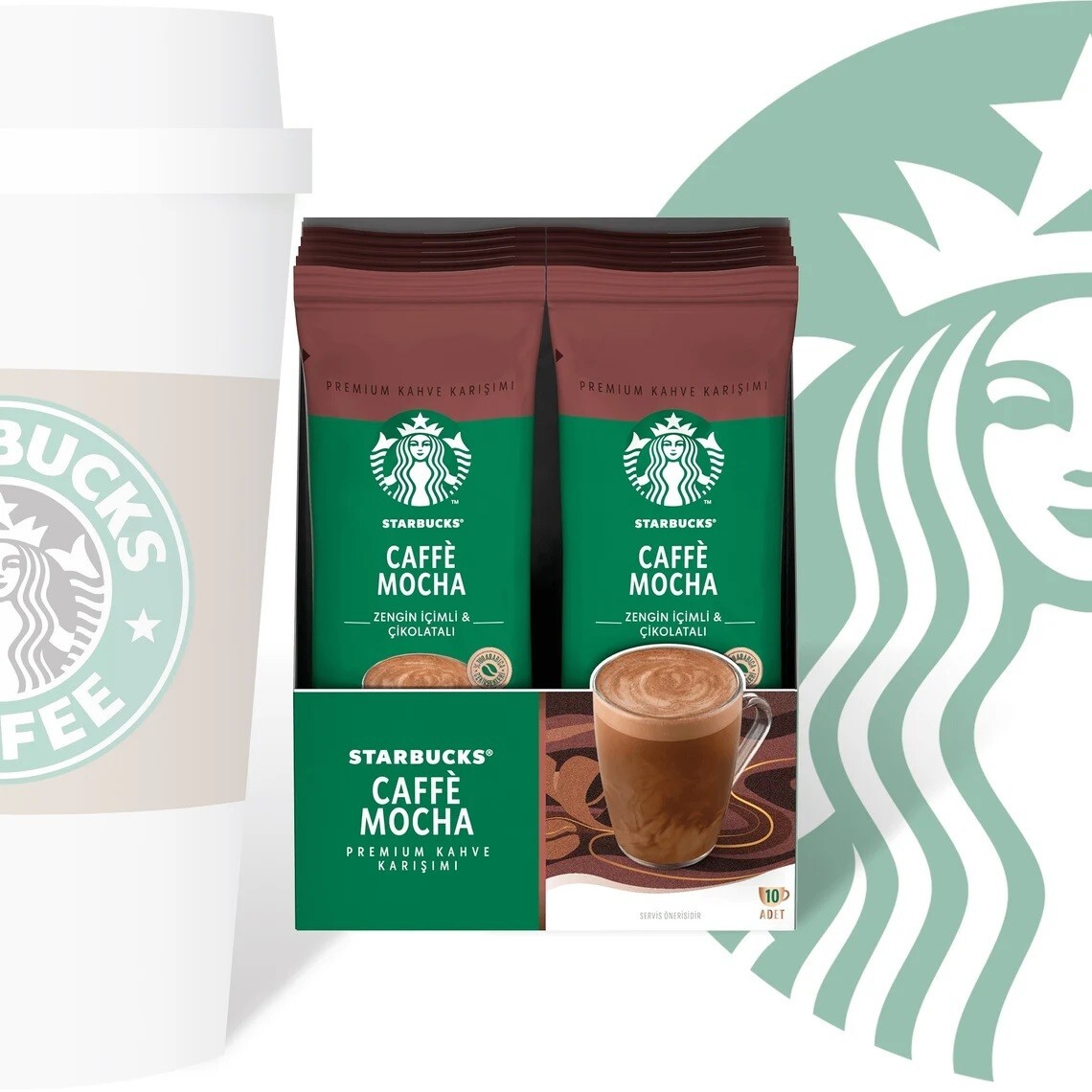 Starbuck Instant Coffee Vanilla/Mocha/Cappuccino/Caramel/Latte/Whte Mocha/Toffee