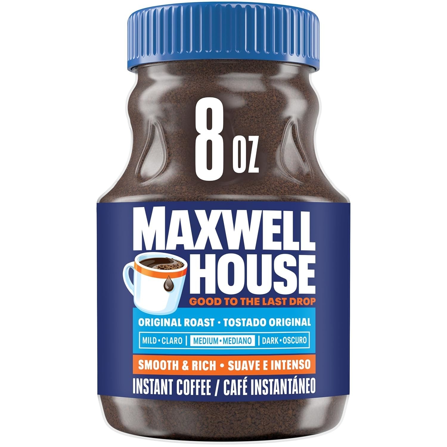 Savor the Flavor: 8 oz Roast Instant Coffee for Anytime Enjoyment