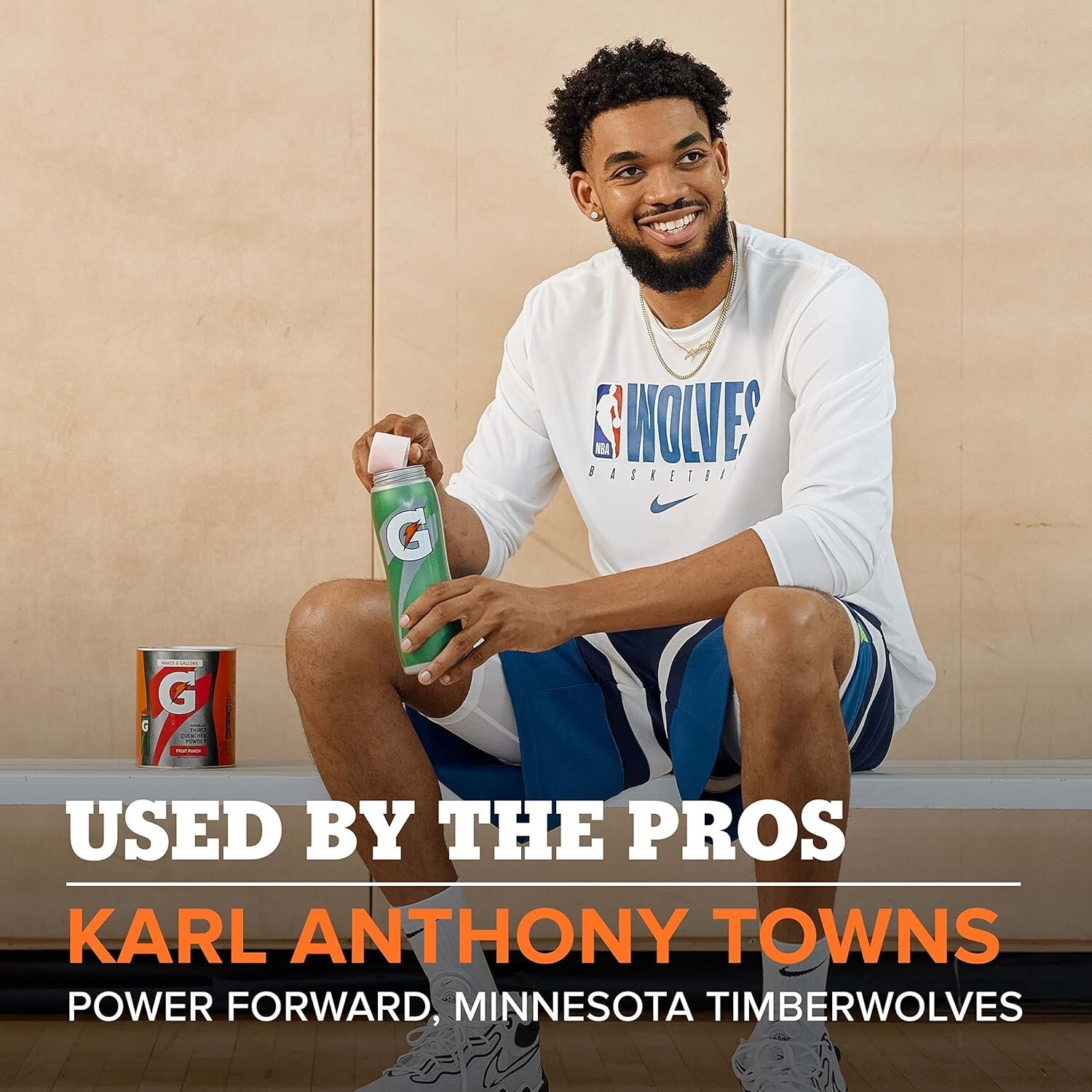 Gatorade Thirst Quencher Powder Orange Flavor Container
