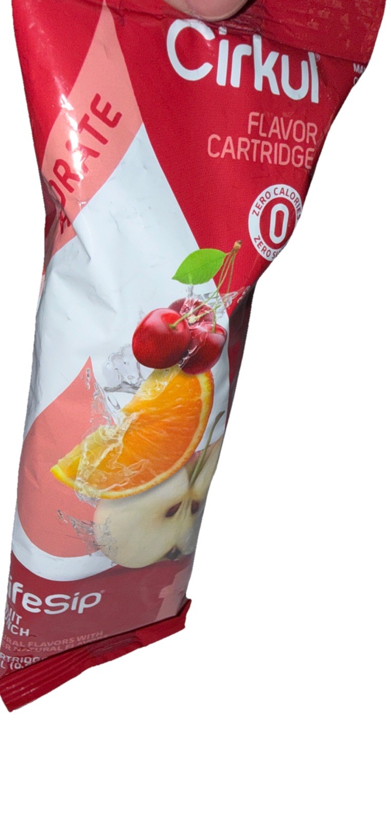 Cirkul Flavor Cartridges 3 Pack FitSip Orange Mixed Berry Fruit Punch NEW