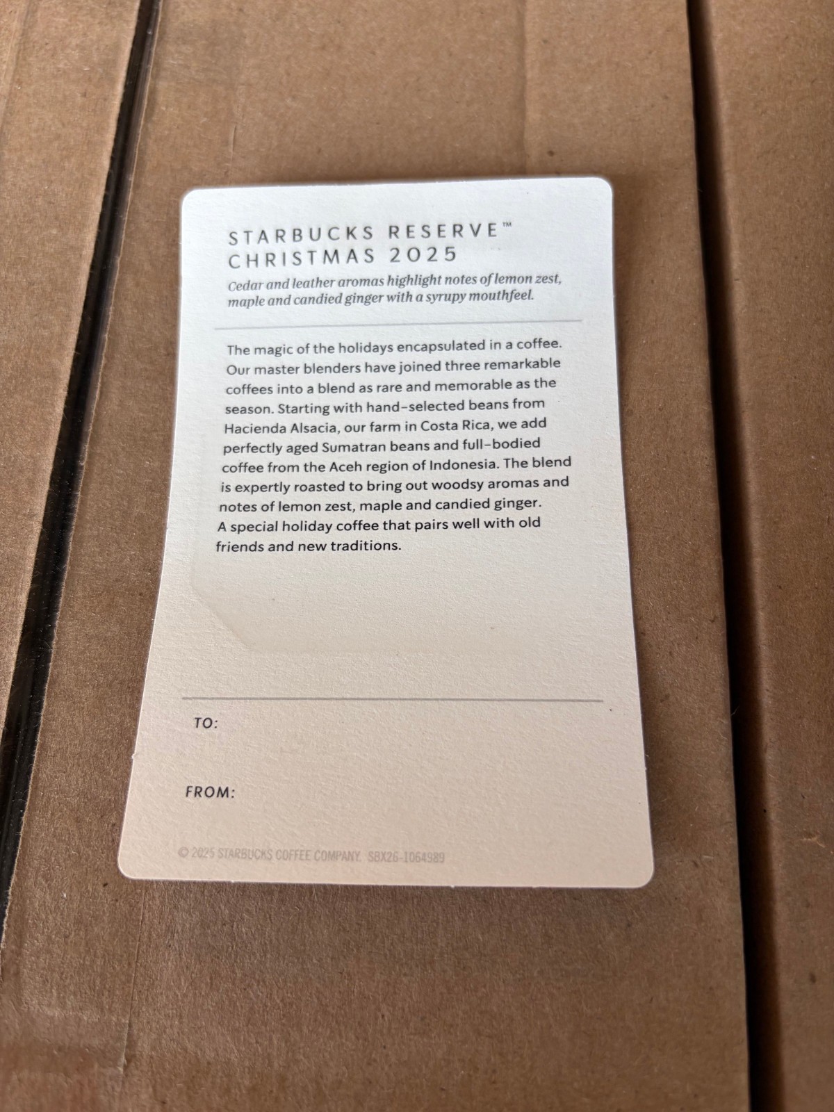 3x 8.8oz Starbucks Reserve Costa Rica Christmas Whole Bean Coffee BB 4/20/2026