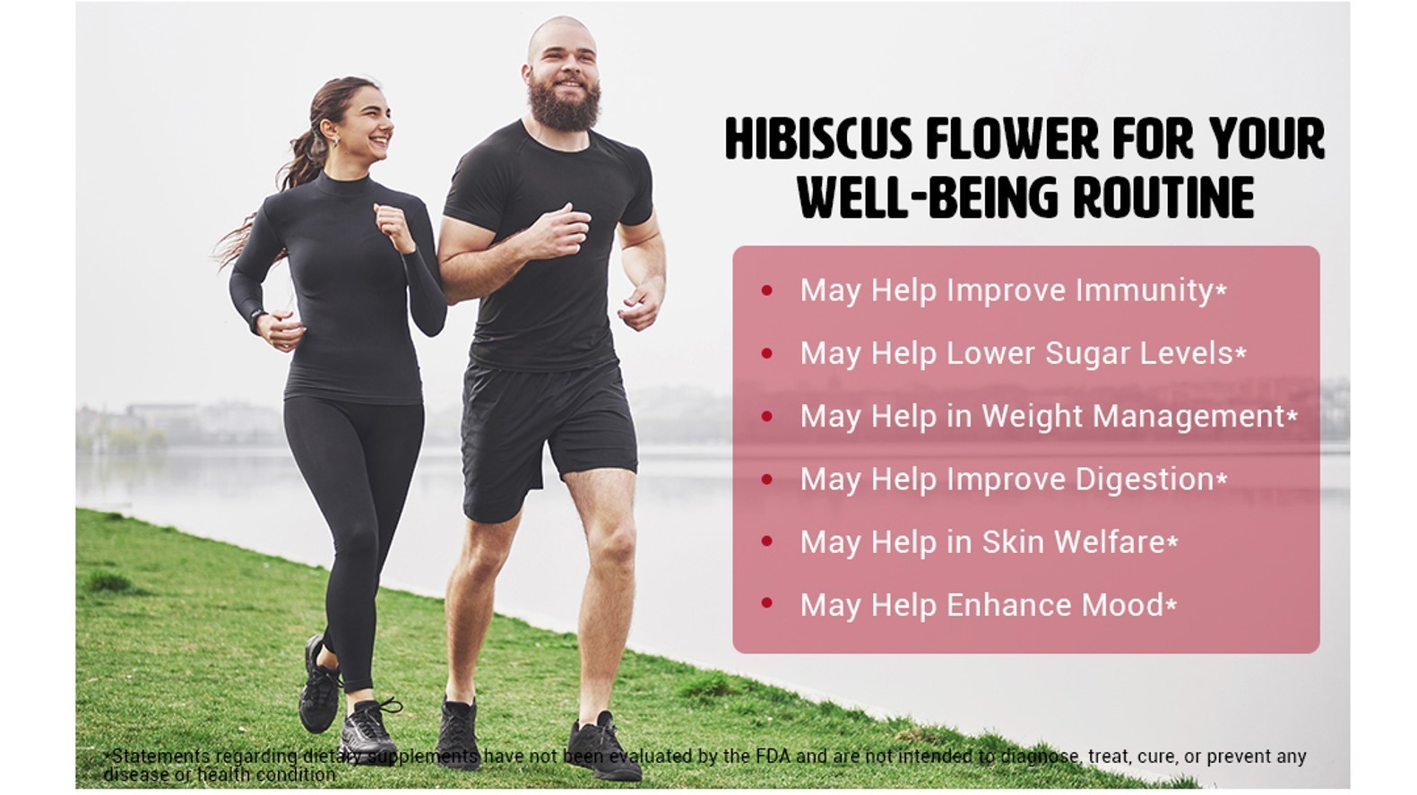 Hibiscus Flowers Tea Cut (Crushed, Dried, 8 OZ) – No Preservatives(1 pack)