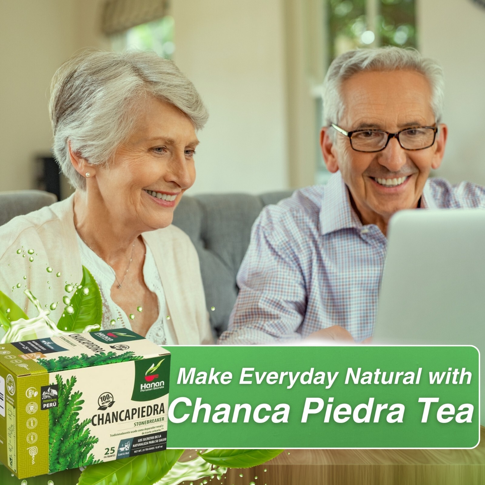 Chanca Piedra 25 Herbal Tea Bags “Stone Breaker” from Peru