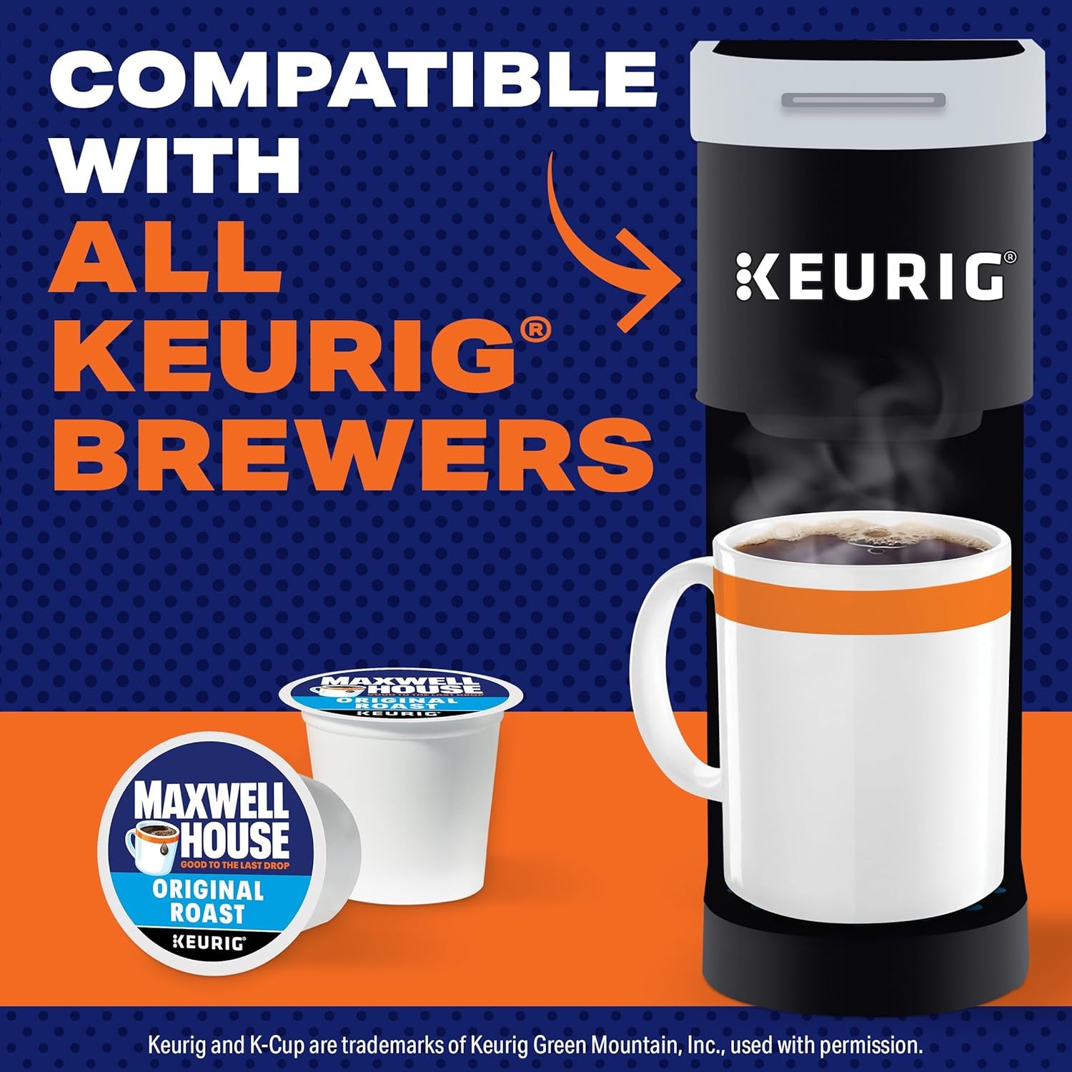 Maxwell House Original Roast Medium Roast K-Cup® Coffee Pods, 48 ct. Box