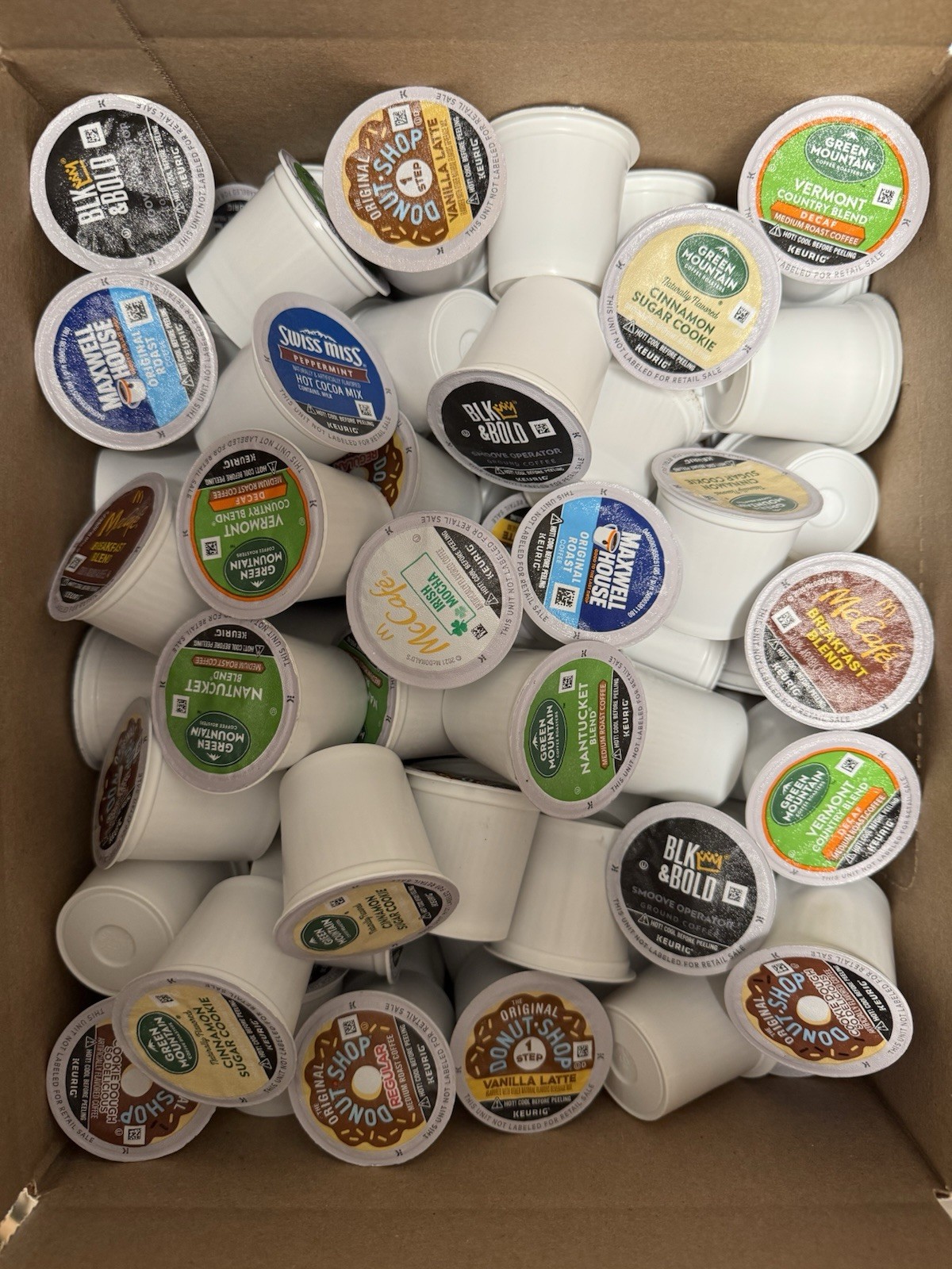 K-Cup Variety Pack Assorted Coffee Sampler Many Flavors. 100 Pods. Bulk