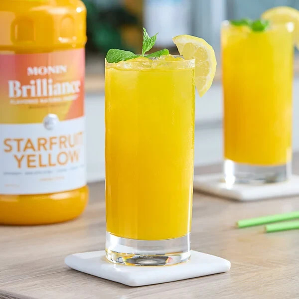 Monin Brilliance Natural Energy Concentrate 64 fl. oz. (select flavor below)