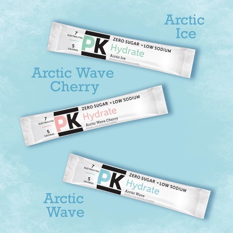 Pure Kick Arctic Variety pack Singles to Go Powdered Drink Mix, Arctic Wave, Arc