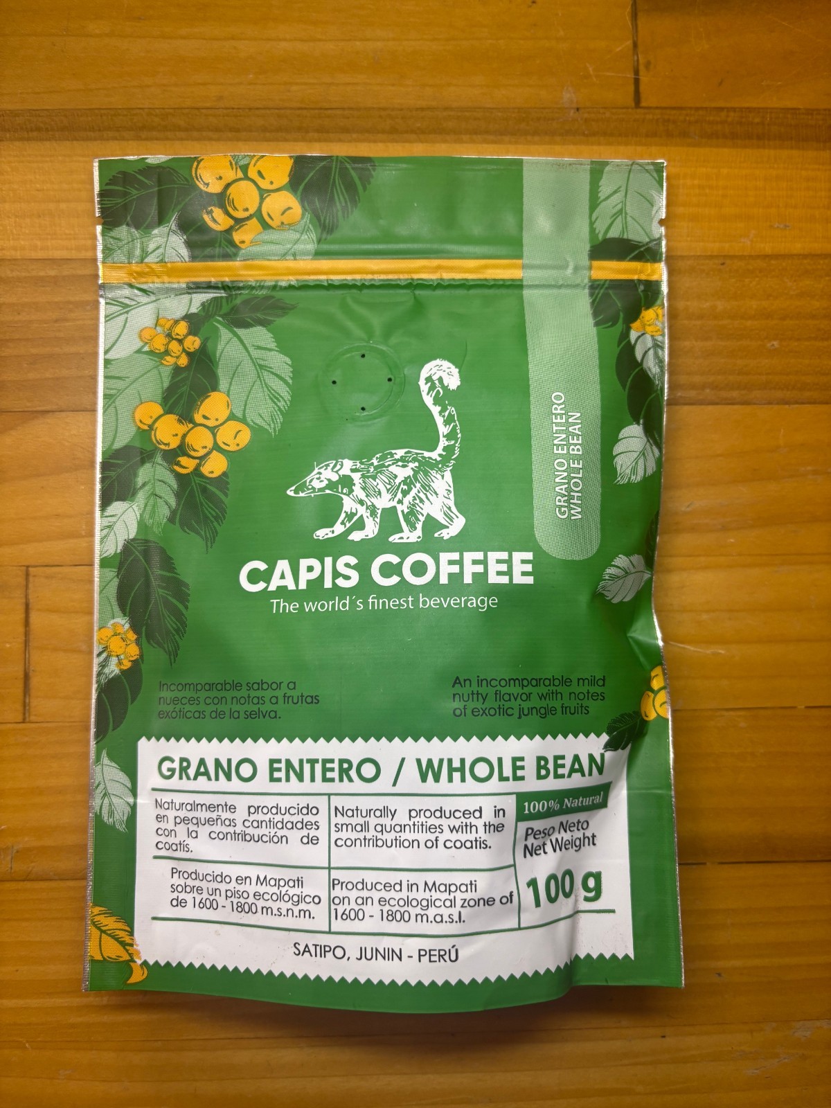 Capis Coffee 3 Pack Variety Bundle 300g Premium Peruvian Coffee