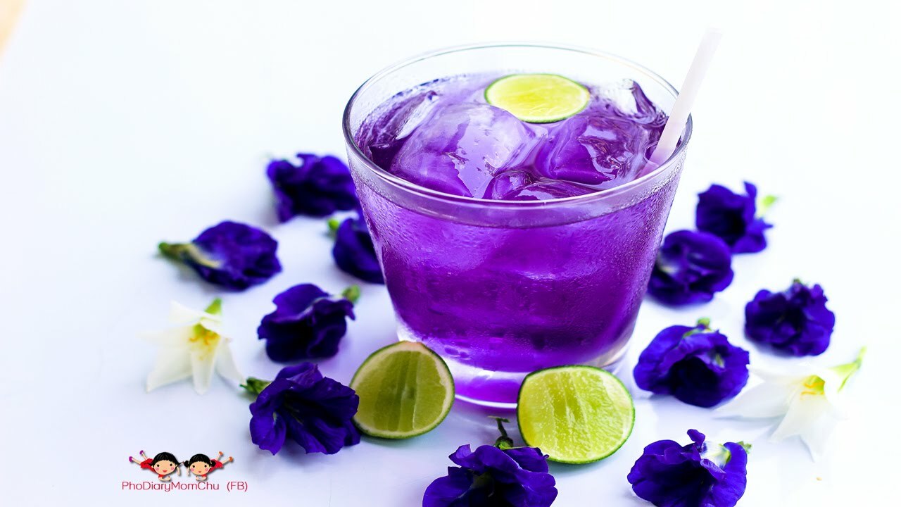 Blue Butterfly Pea Flower Tea loose leaf 100% Natural Organic Thai Herb 50g