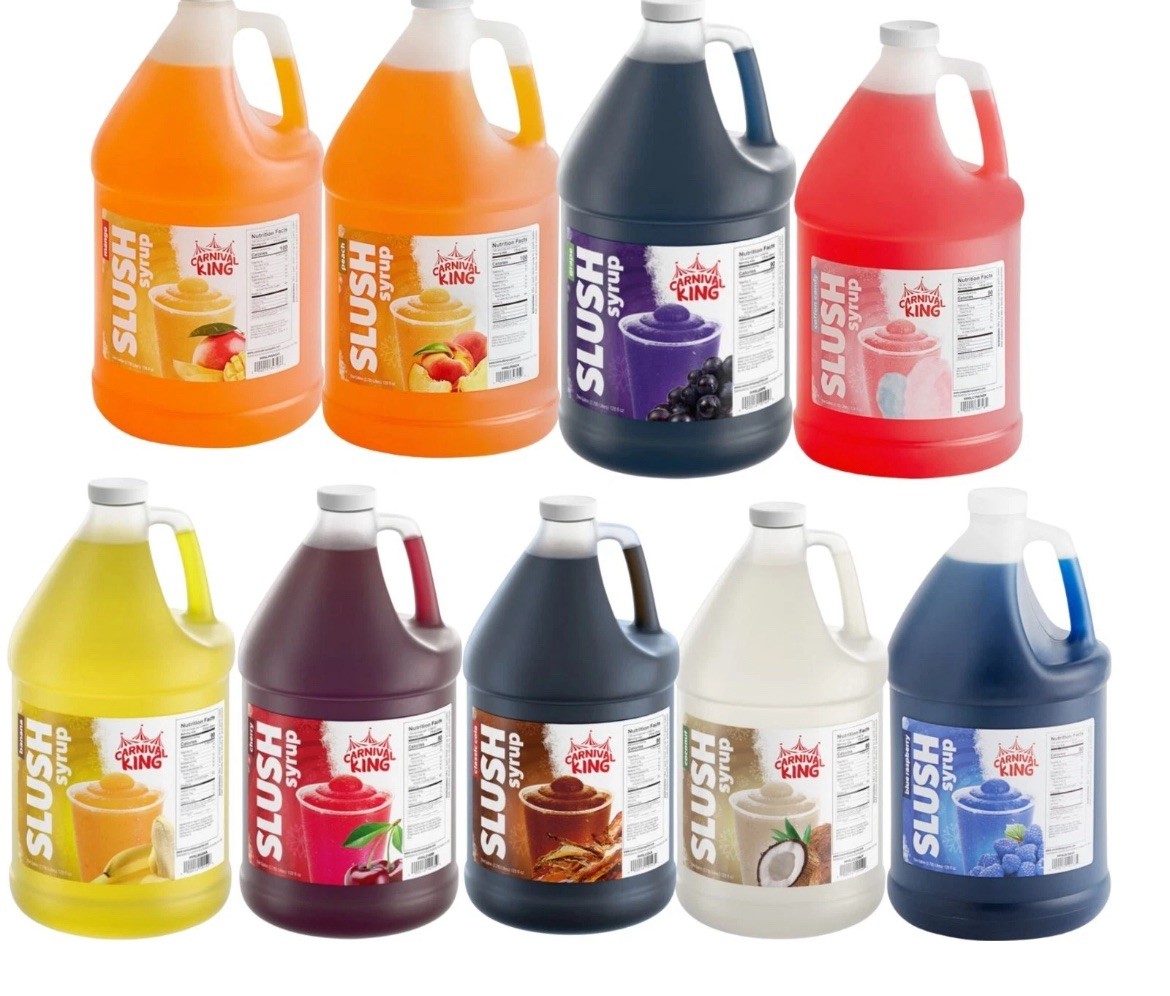 Carnival King 1 Gallon Slushy 5:1 (3 FLAVORS FOR $90