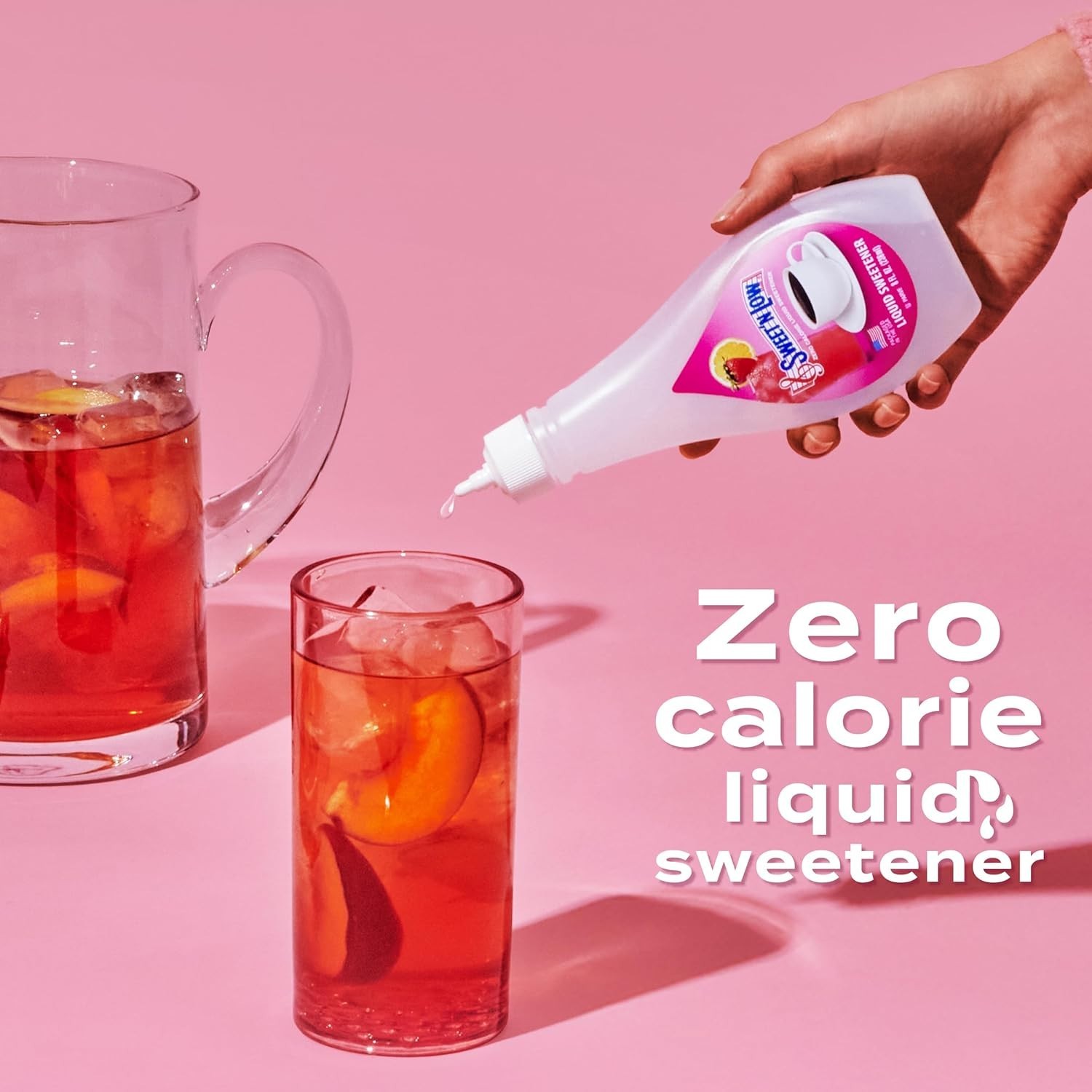 Sweet’N Low Zero Calorie, No Added Flavors or erythritol, 8 Fl Oz (Pack of 4)