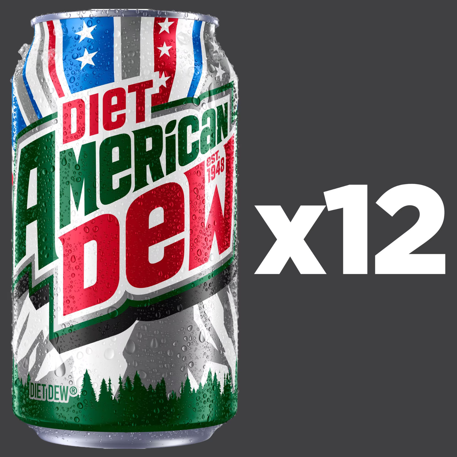 Diet Citrus Soda , 12 Ounce Cans, Pack of 12