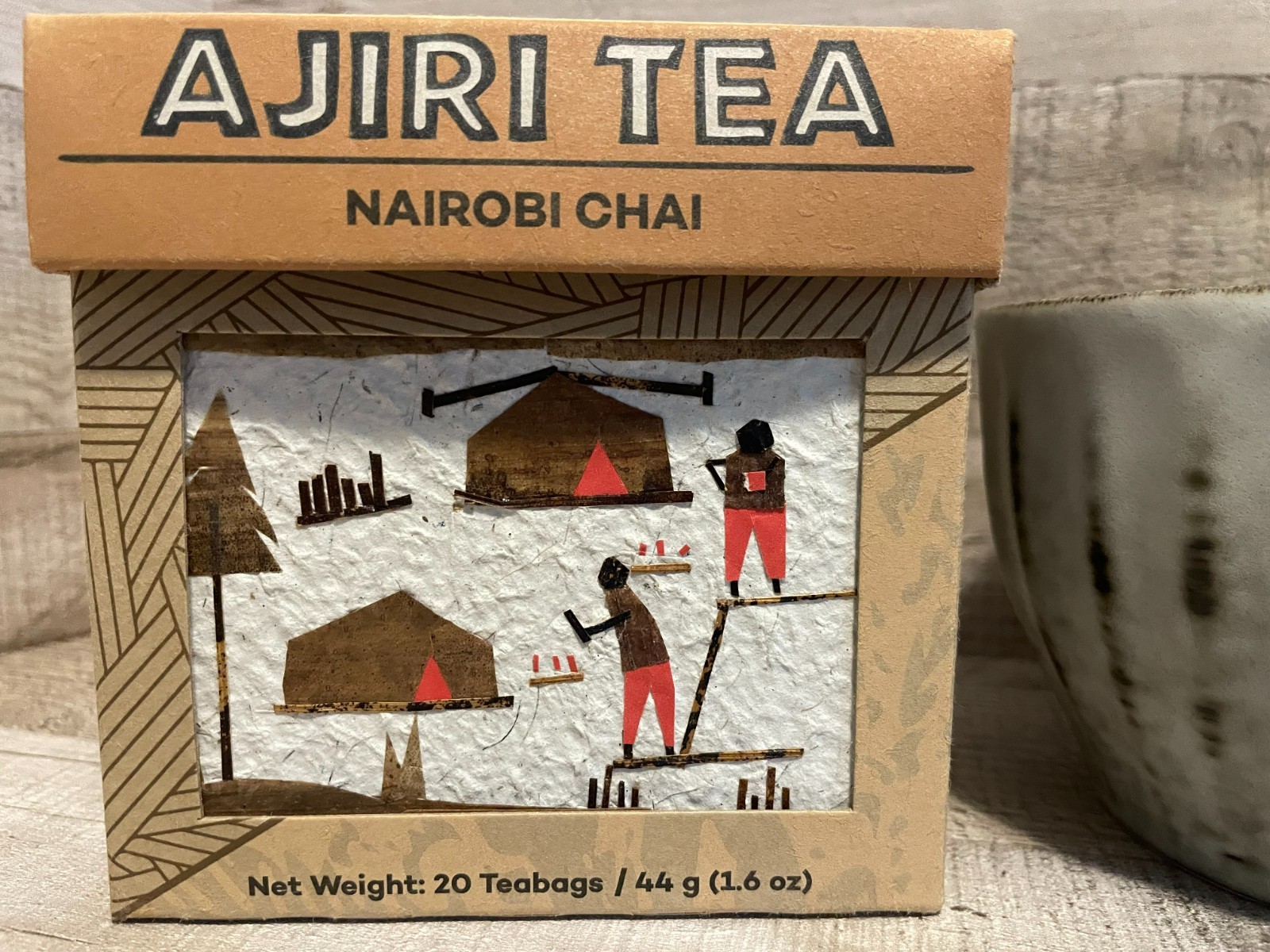 Ajuri Rooibos & Nairobi Chai Teas from Kenya w/ Mug Gift Set